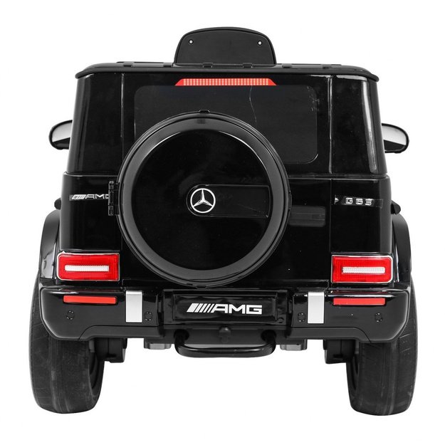 Vienvietis elektromobilis Mercedes AMG G63, juodas lakuotas