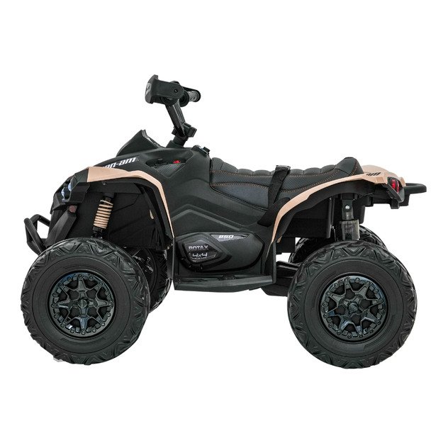 Vienvietis elektrinis keturratis vaikams Maverick ATV, chaki