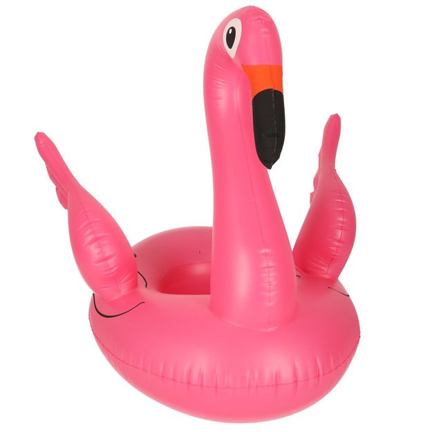 Pripučiamas plaukimo plaustas vaikams, flamingas