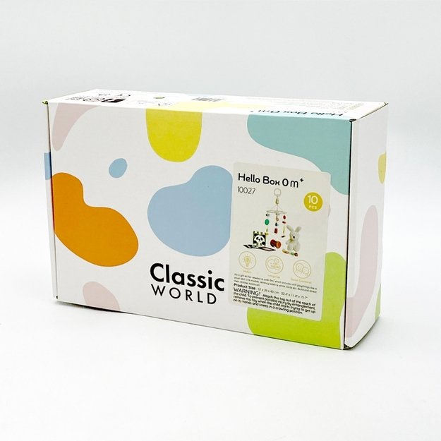Kūdikių lavinamasis rinkinys dėžutėje, CLASSIC WORLD