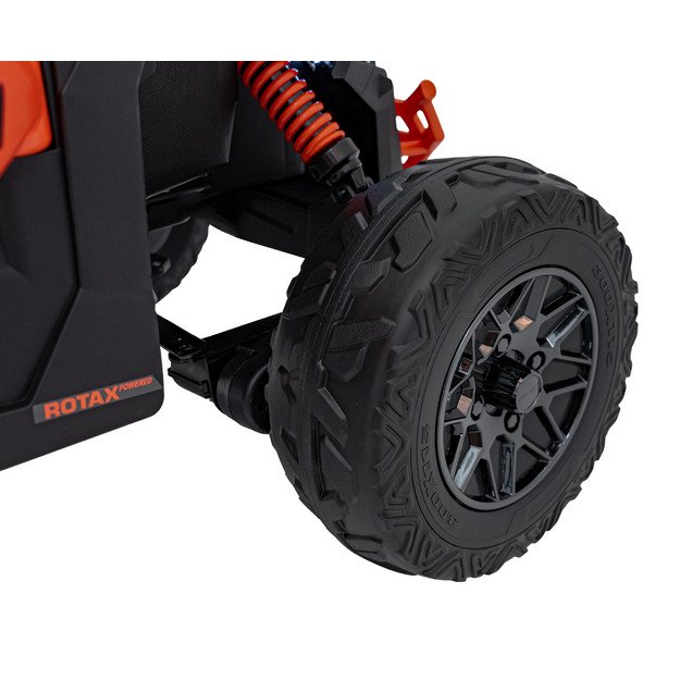 Vienvietis elektrinis bagis vaikams Maverick CAN-AM, oranžinis