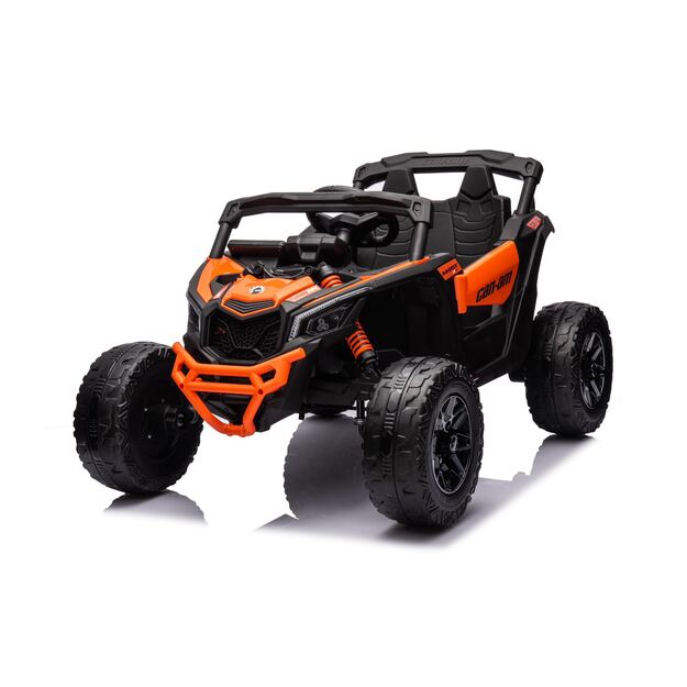 Vienvietis elektrinis bagis vaikams Maverick CAN-AM, oranžinis