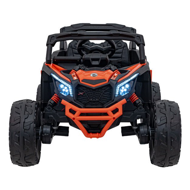 Vienvietis elektrinis bagis vaikams Maverick CAN-AM, oranžinis