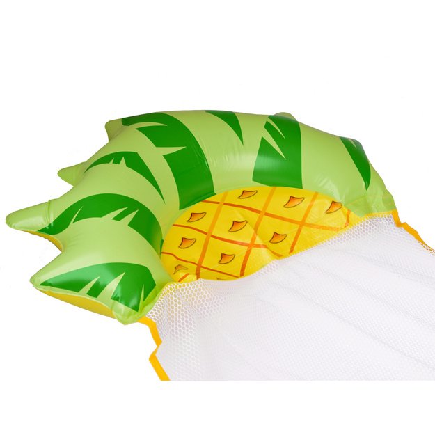 Pripučiamas plaukimo čiužinys - hamakas, ananasas