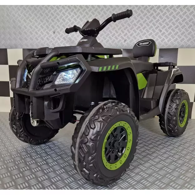 Elektrinis keturratis vaikams 4x4 320W 24 V, raudonas 12