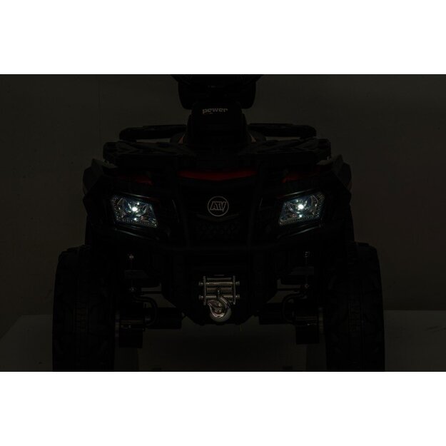 Elektrinis keturratis vaikams 4x4 320W 24 V, raudonas 28