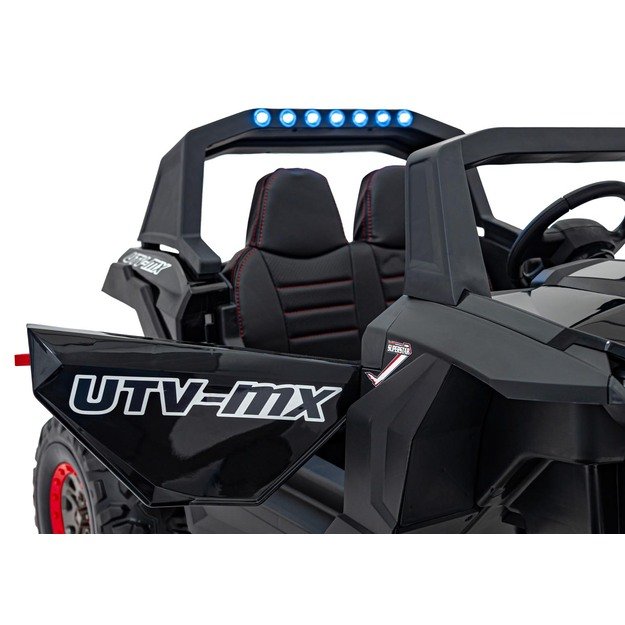 Dvivietis elektrinis bagis vaikams UTV-MX 2000N, juodas