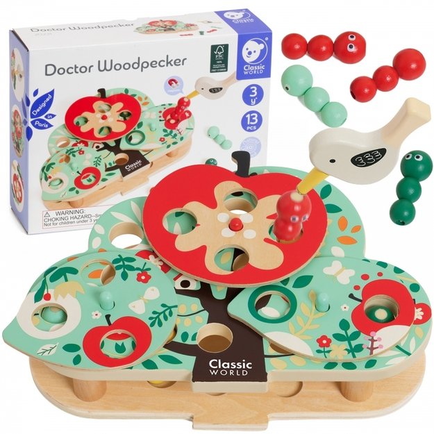 Magnetinis sliekų gaudymo žaidimas 16 el, CLASSIC WORLD 2