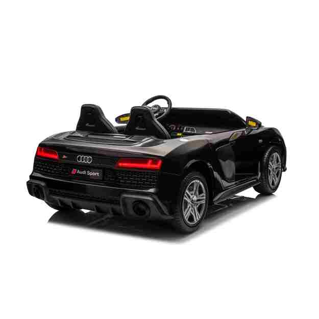 Dvivietis elektromobilis vaikams Audi Spyder R8 LIFT STRONG, juodas