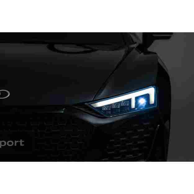 Dvivietis elektromobilis vaikams Audi Spyder R8 LIFT STRONG, juodas