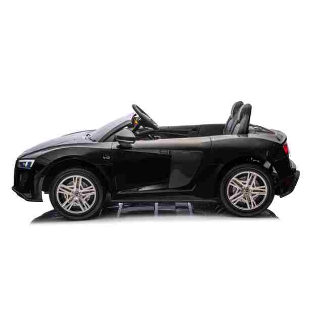 Dvivietis elektromobilis vaikams Audi Spyder R8 LIFT STRONG, juodas