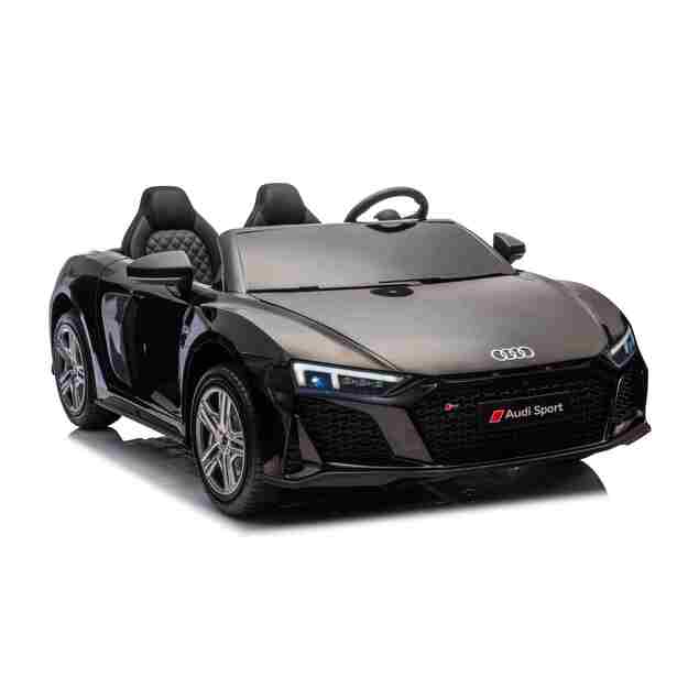 Dvivietis elektromobilis vaikams Audi Spyder R8 LIFT STRONG, juodas