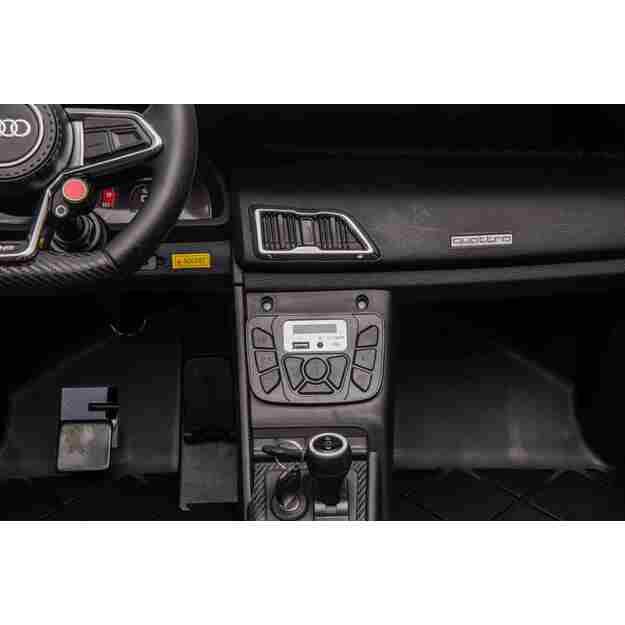 Dvivietis elektromobilis vaikams Audi Spyder R8 LIFT STRONG, juodas