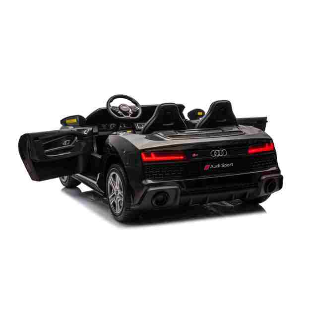 Dvivietis elektromobilis vaikams Audi Spyder R8 LIFT STRONG, juodas