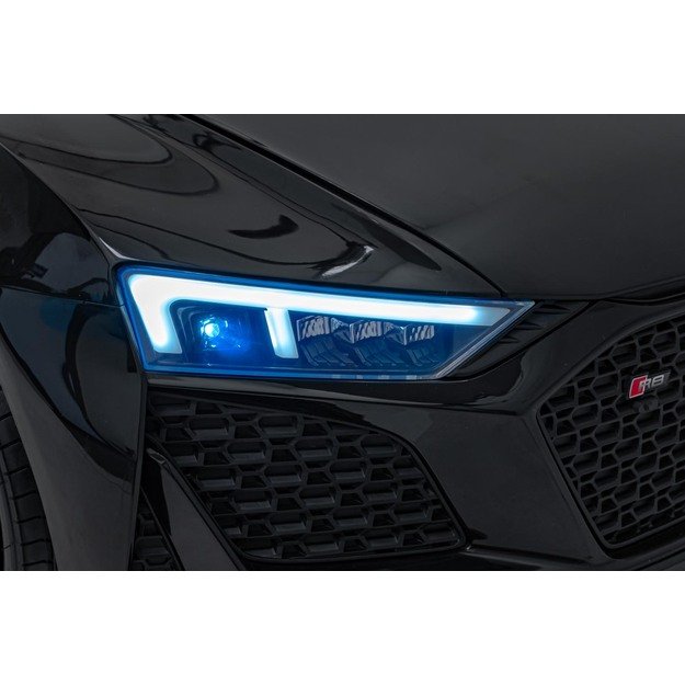 Dvivietis elektromobilis vaikams Audi Spyder R8 LIFT STRONG, juodas