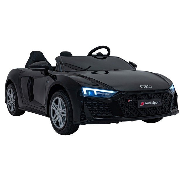 Dvivietis elektromobilis vaikams Audi Spyder R8 LIFT STRONG, juodas