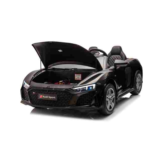 Dvivietis elektromobilis vaikams Audi Spyder R8 LIFT STRONG, juodas
