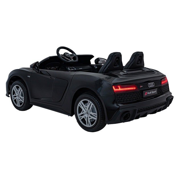 Dvivietis elektromobilis vaikams Audi Spyder R8 LIFT STRONG, juodas
