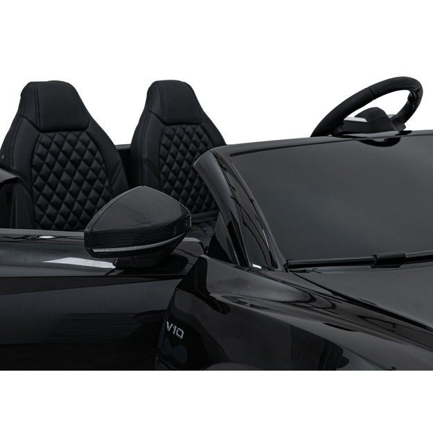 Dvivietis elektromobilis vaikams Audi Spyder R8 LIFT STRONG, juodas