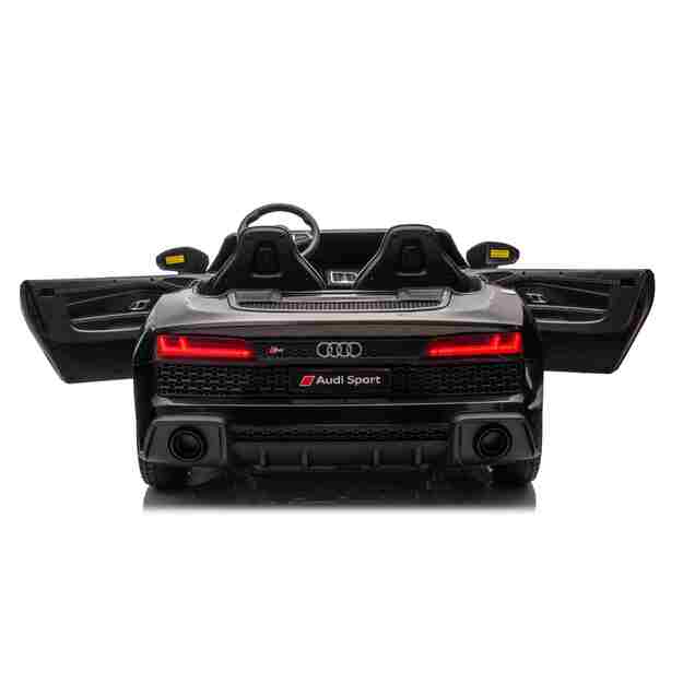Dvivietis elektromobilis vaikams Audi Spyder R8 LIFT STRONG, juodas