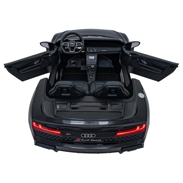 Dvivietis elektromobilis vaikams Audi Spyder R8 LIFT STRONG, juodas