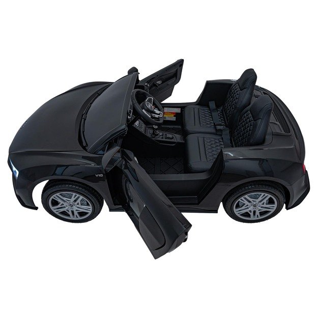 Dvivietis elektromobilis vaikams Audi Spyder R8 LIFT STRONG, juodas