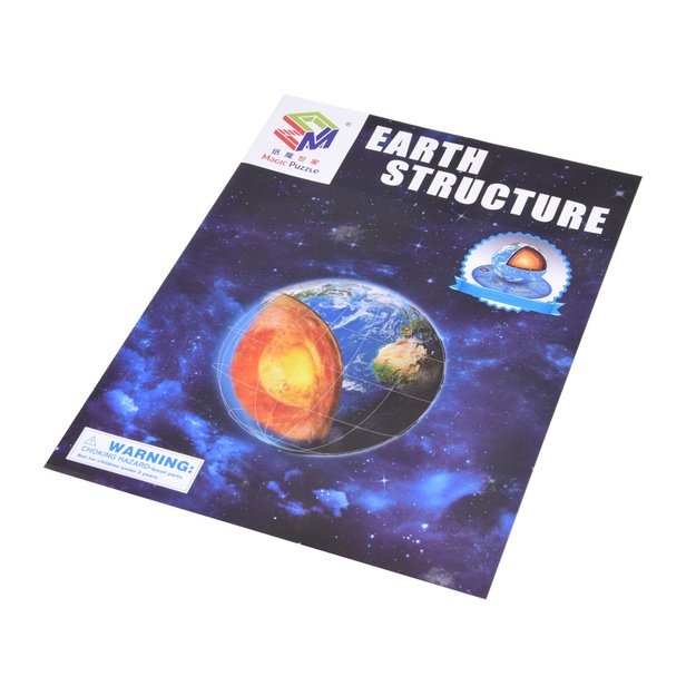 3D dėlionė 50 el, žemė