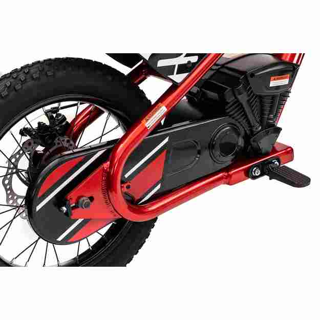 Vaikiškas elektrinis motociklas BAIGOR 23 PRO, raudonas