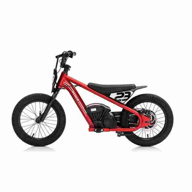 Vaikiškas elektrinis motociklas BAIGOR 23 PRO, raudonas
