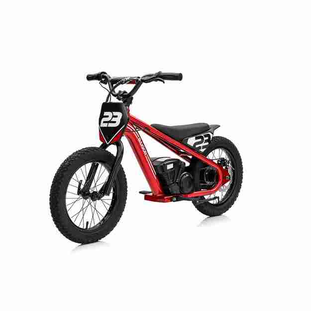 Vaikiškas elektrinis motociklas BAIGOR 23 PRO, raudonas