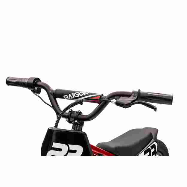 Vaikiškas elektrinis motociklas BAIGOR 23 PRO, raudonas