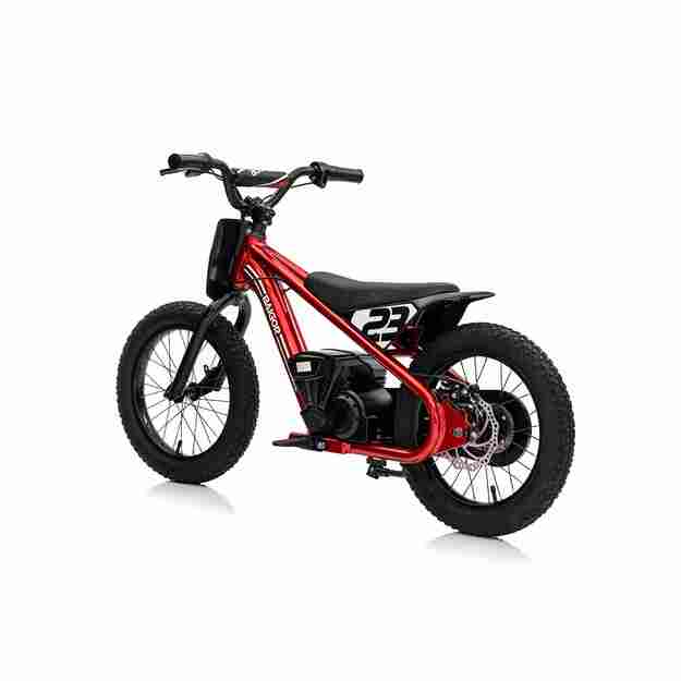 Vaikiškas elektrinis motociklas BAIGOR 23 PRO, raudonas