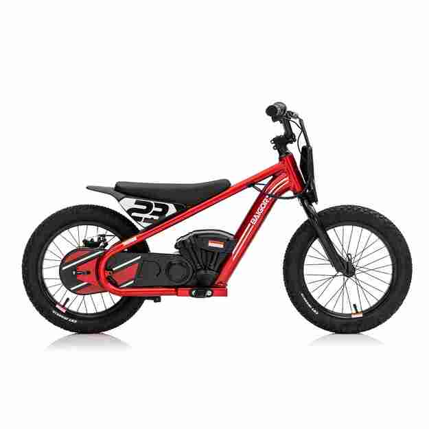 Vaikiškas elektrinis motociklas BAIGOR 23 PRO, raudonas