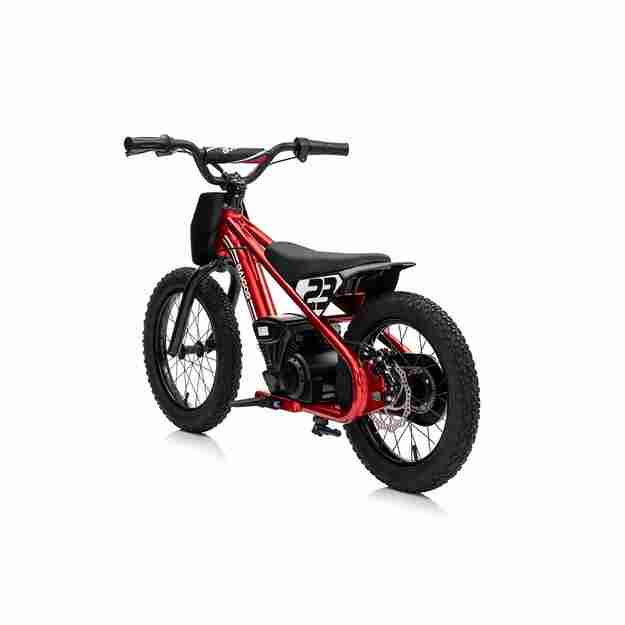 Vaikiškas elektrinis motociklas BAIGOR 23 PRO, raudonas