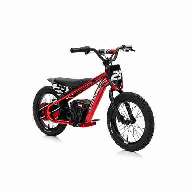 Vaikiškas elektrinis motociklas BAIGOR 23 PRO, raudonas