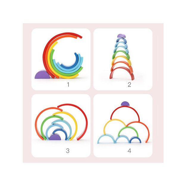 Montessori edukacinė medinė dėlionė 