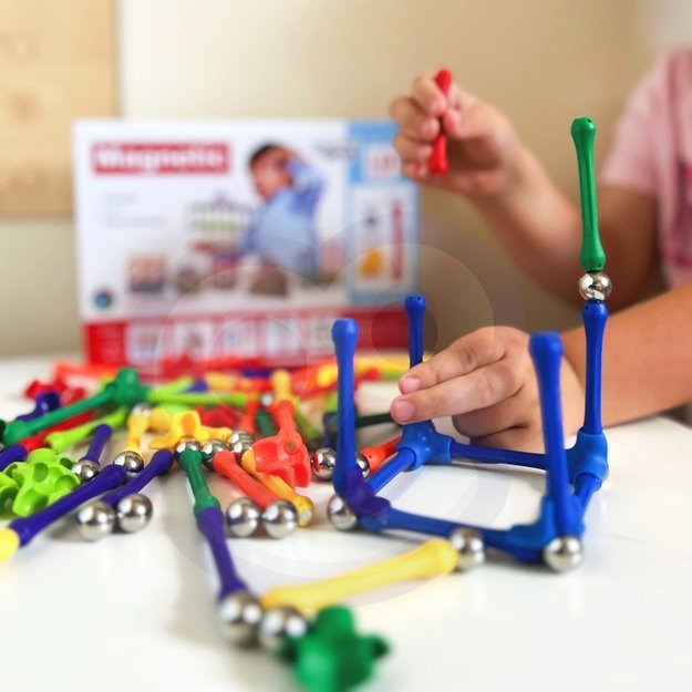 Magnetinių konstruktorių rinkinys 8 vnt, WOOPIE 4