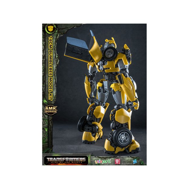 Žaislinis Hasbro Bumblebee transformerio figūrėlė su priedais 16cm 
