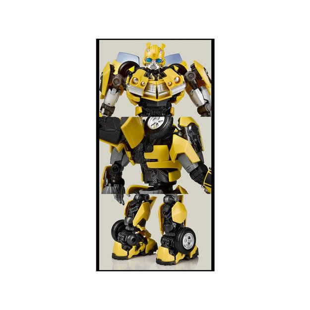 Žaislinis Hasbro Bumblebee transformerio figūrėlė su priedais 16cm 