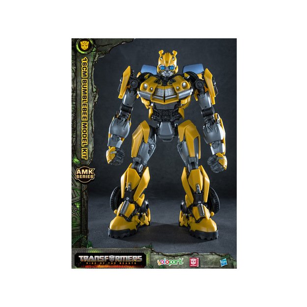 Žaislinis Hasbro Bumblebee transformerio figūrėlė su priedais 16cm 