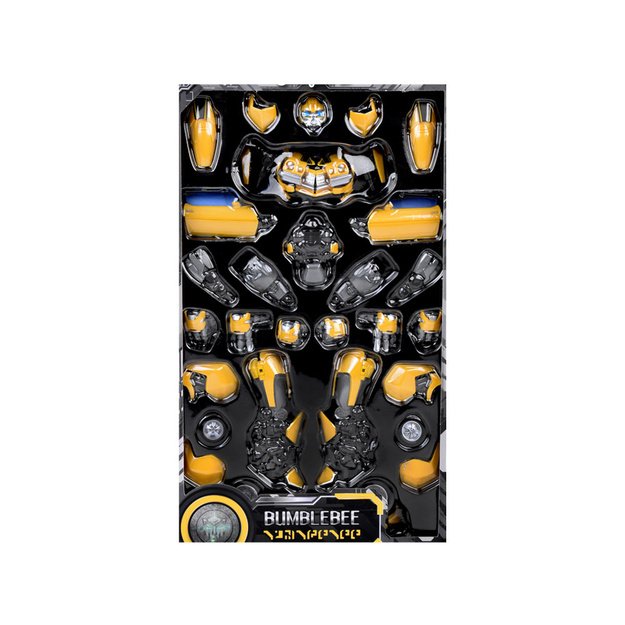 Žaislinis Hasbro Bumblebee transformerio figūrėlė su priedais 16cm 