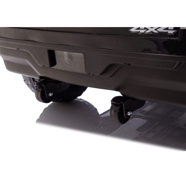 Vienvietis elektrinis policijos džipas vaikams ZB618 Dodge Ram, juodas 11
