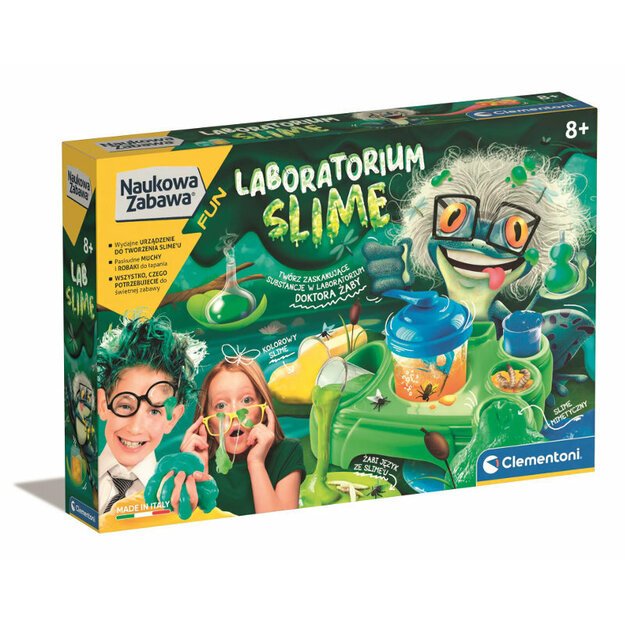 Arkadinis žaidimas vaikams „Šlykštuko laboratorija“, Clementoni 50726