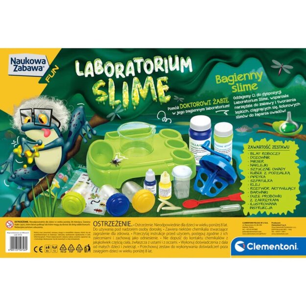 Arkadinis žaidimas vaikams „Šlykštuko laboratorija“, Clementoni 50726