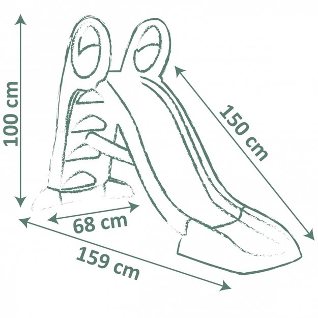 Čiuožykla vaikams 150 cm „Smoby My Slide“ 