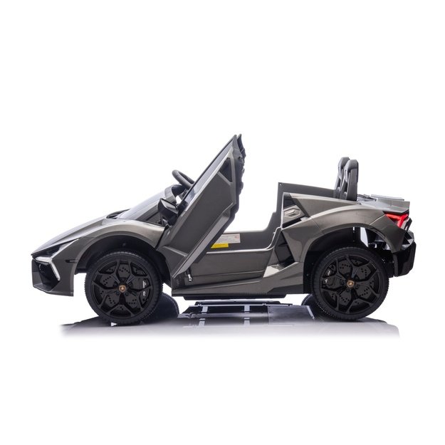 Dvivietis elektromobilis vaikams Lamborghini Revuelto XL, pilkas