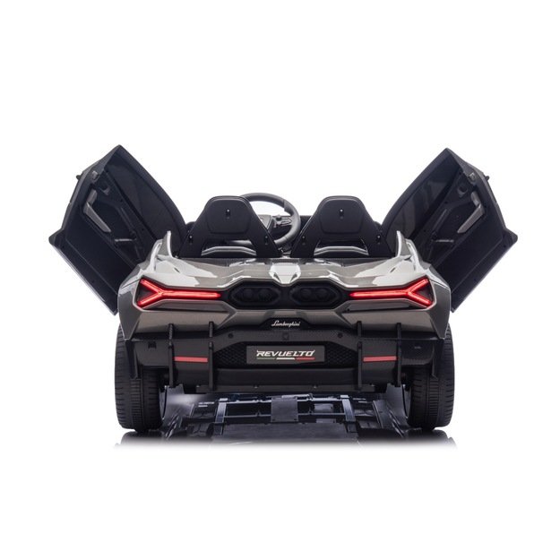 Dvivietis elektromobilis vaikams Lamborghini Revuelto XL, pilkas