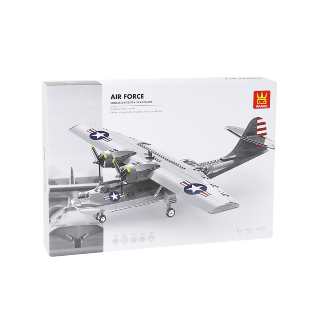 Lėktuvo PBY-5A „Catalina“ konstruktoriaus rinkinys vaikams 364 el.
