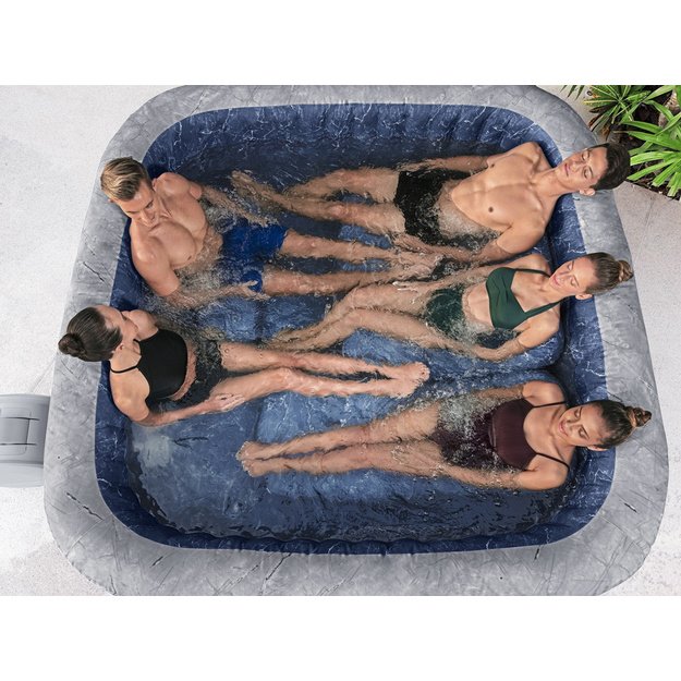 Pripučiama sūkurinė vonia „Lay-Z-Spa San Francisco PRO 7“ su Wi-Fi, Bestway 6001Q 