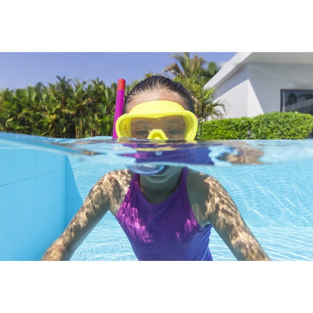Plaukimo kaukė vaikams su snorkeliu, Bestway 24036